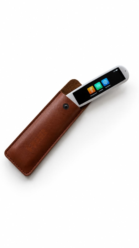 Lederen opberghoes D-READER